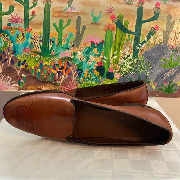 Allen Edmonds Women’s Brown Leather Loafers,Slip On,Size 9 1/2 4A (AAAA) Narrow - Picture 7 of 16